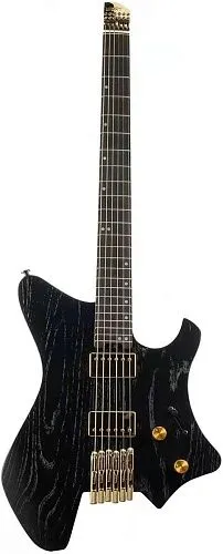 EART GW2PRO-GD Black Электрогитара безголовая (headless).