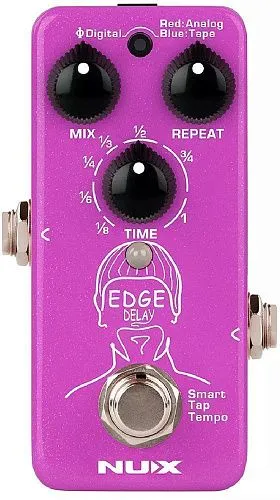 Nux NDD-3 Edge Delay Гитарная педаль эффектов.