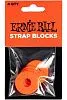 Ernie Ball 5620 Резиновые фиксаторы ремня (стреплоки) 4 шт.-0
