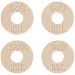 Ernie Ball 5625 Резиновые фиксаторы ремня (стреплоки) 4 шт.-1
