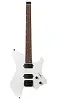EART GW2 Stealth Arctic White Электрогитара безголовая (headless).-0