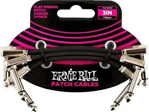 Ernie Ball 6220 Набор из 3-х инструментальных кабелей.