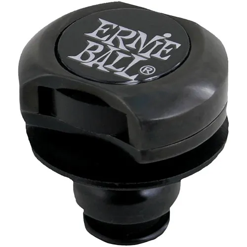 Ernie Ball 4601 Замок-фиксатор для гитарного ремня, StrapLok®, черный.