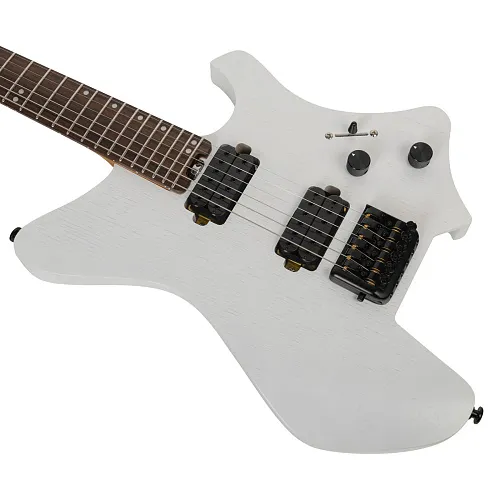 EART GW2 Stealth Arctic White Электрогитара безголовая (headless).