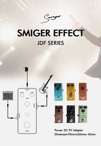 Smiger JDF-02 Ultimate Drive Педаль эффектов.