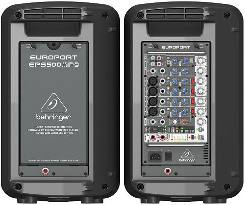Behringer EPS500MP3 Ультракомпактная портативная система звукоусиления.